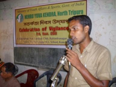 President Of New Sanghati Club